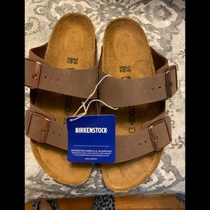 Birkenstock Arizona BS in mocha sz 39/US sz 8